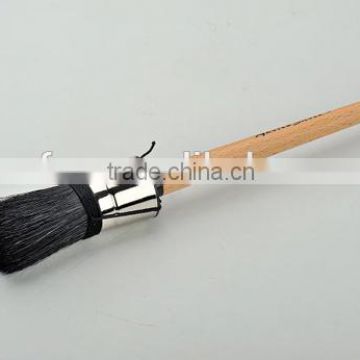 metal ferrule brush black bristle brush round brush