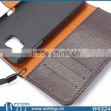 Luxury Zebra Stripe Flip Leather Stand Wallet Cover Phone Case for Samsung Galaxy S6 photo-4