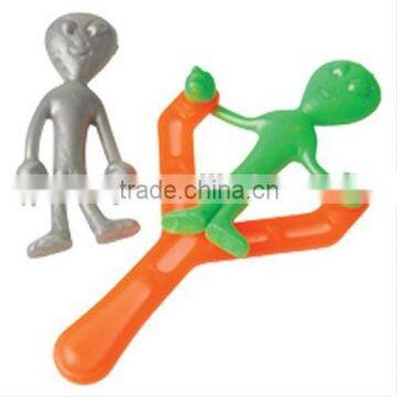 Popular sticky slingshot toys soft TPR toys sticky alien baby toys