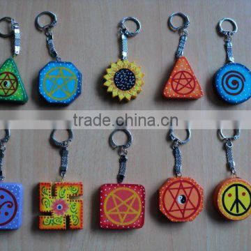 wooden keychains indian