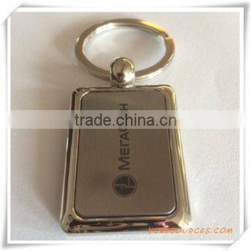 Zinc Alloy Silver Plating Blank Metal Keychain ,keying (PG03097)