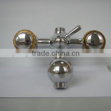 2013 NEW STYLE MODELS double handle BATH mixer & SHOWER faucet