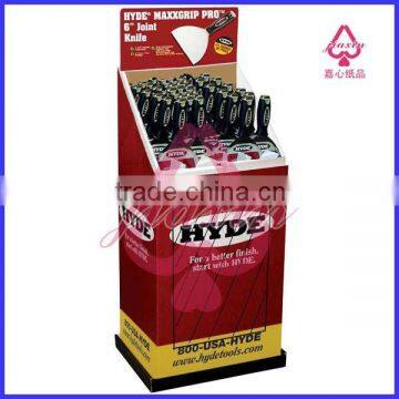 JX6181-supermarket shelf with slots for retail tools