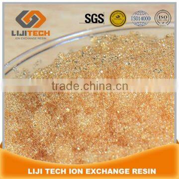 High quality 001*7 similar to Purolite C100E ion exchange resin