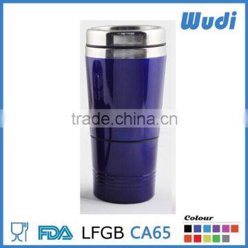 stainless steel cup,m&m coffee mug 2 in 1 CM202