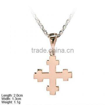 [PSA-1006b] 925 Silver Religion Pendant/Charm, Sterling Silver Cross Pendant/Charm