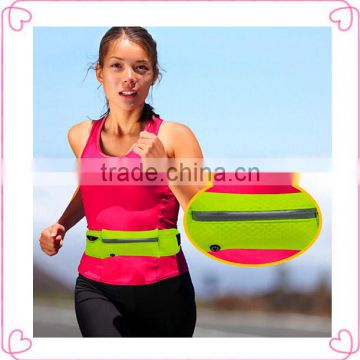 Hot design flip belt running belt,waist sweat belt,sports running belt