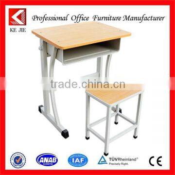 Student Desk and Chair School Furniture Height Adjustable Drawing Table photo-6