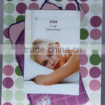 Glass photo frame