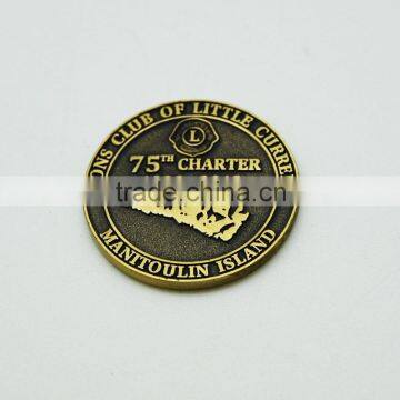 High Quality Custom Challenge Brass Souvenir Coin