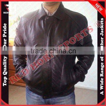 Latest Custom Design Ladies Leather Bike Jacket, Genuine Leather Fashion Jacket