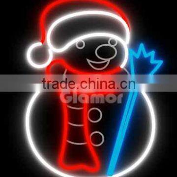 Acryl snowman motif light for christmas decoration