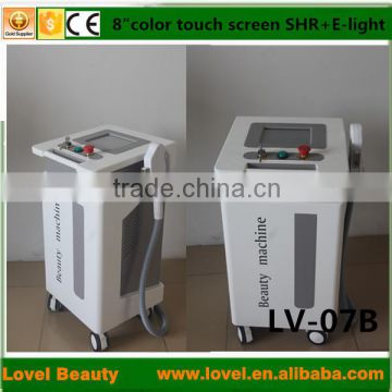 IPL SHR E-light hair remove skin rejuvenation CE approved LV-07B LOVEL BEAUTY