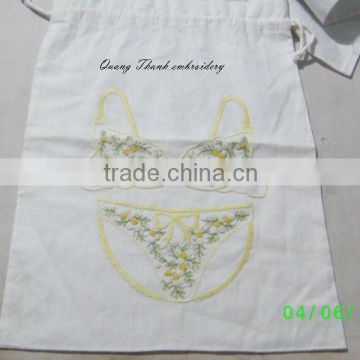 embroidery laundry bag