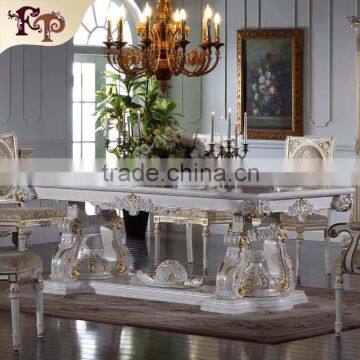 italian french antique furniture -French style dining room furniture-classic furniture dining table