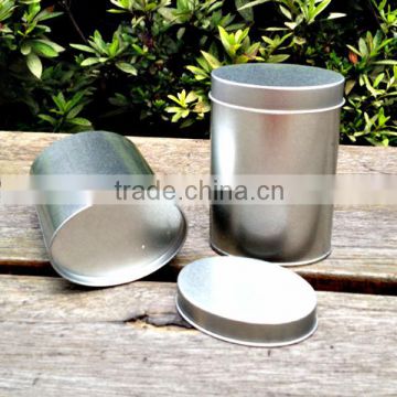 practical high-capacity no printing elliptical tin box