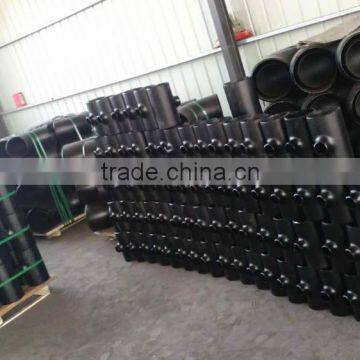 High Quality 150# Sch40 Steel Reducing Tee photo-3