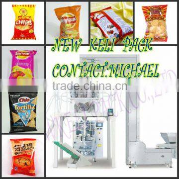 Large scale multihead weigher packaging machine