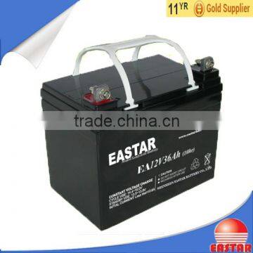 Deep cycle rechargeable 12v 36ah Lead Acid Battery