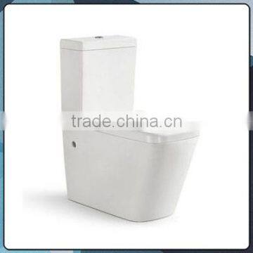 European standard wash down two piece toilet button dual/toilet bowl B2051A