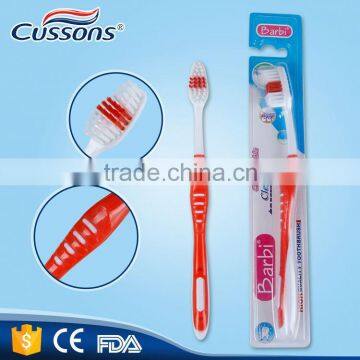 Promotional new style nylon dental soft bristle yangzhou toothbrush