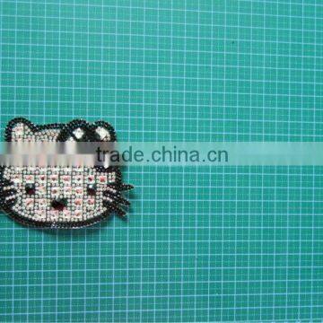 new style hot fix rhinestone sticker trim