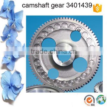 CCEC QSM11 Engine spare parts camshaft gear 3401439 for LOVOL FR626C drilling machine