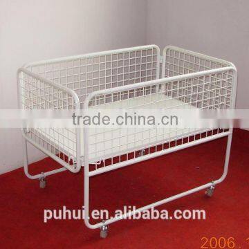 strong capable mobile metal bulk display rack from china