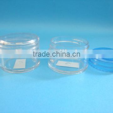 15ml PS clear cosmetic cream jar