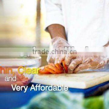 Disposable PE glove/High quality PE gloves/food grade PE gloves