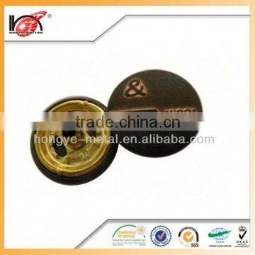 15Mm Dull Silver Metal Eco Friendly Four Parts Press Snap Button For Garment photo-5