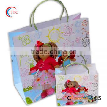 creative carrying kraft paper bags