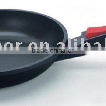 Die-casting non-stick aluminium deep frying pan