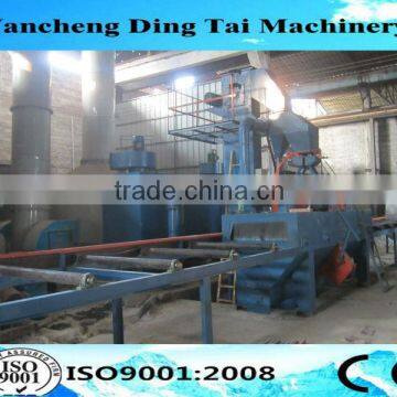 Round steel shot blasting machine/shot blasting machine price