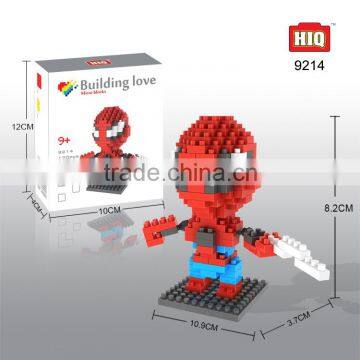 customizable hero figure diamond building block for kids