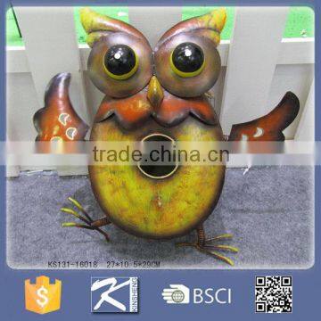 New Product Metal Owl-shaped Ornaments for Garden Decoration