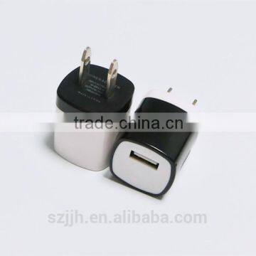 eco-friendly material 5v 1a 1usb charger for iphone