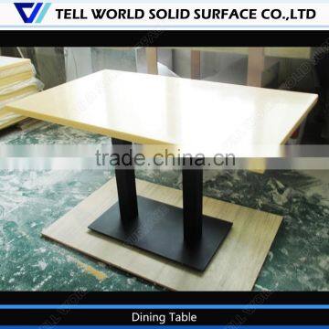 Industrial style dining tables/wholesale dining table/acrylic dining table