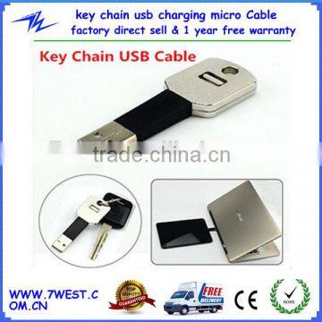 Micro Keychain Usb Charger Cable