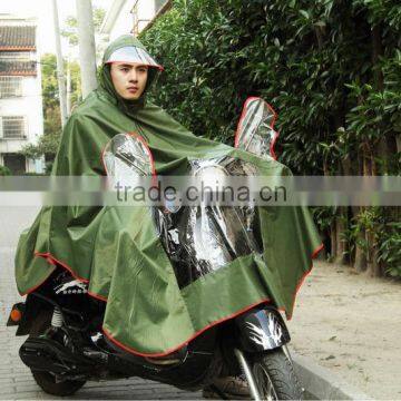 100% polyester raincoat poncho military outdoor workplace bicycle motorcycle poncho