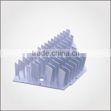 Gold supplier aluminum Al1070 cold forging heatsink for led light