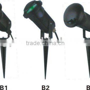 led light garden spike lights