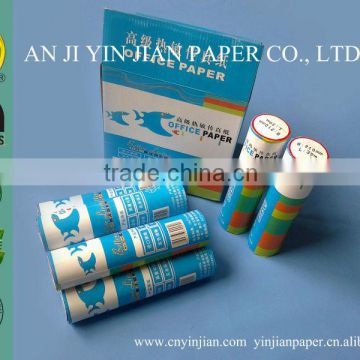 High quality thermal fax paper roll 210mm thermal fax paper in roll