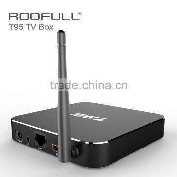Metal Housing Quad Core Android 5.1 TV Box T95 Smart TV Box Android Amlogic S905 photo-2