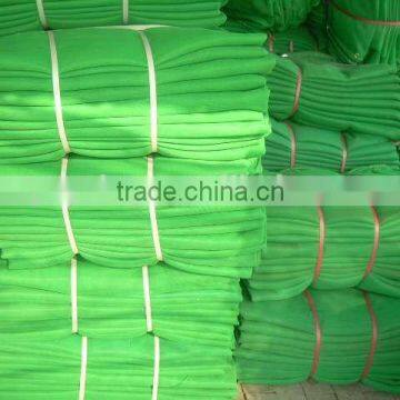 HDPE construction green safety net for outside building security and tidy