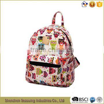 Fashion Printing PU Leather Backpack Wholesale