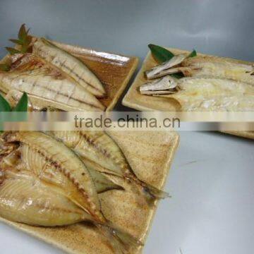 Whole eaten opened fish(horse mackerel, barracuda, mackerel) can eat to the bones series