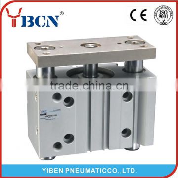 Mindam Aluminum Pneumatic Cylinder Double Acting Guide Cylinder with High Allowable Eccentricity Linear Bearing, MGP Series