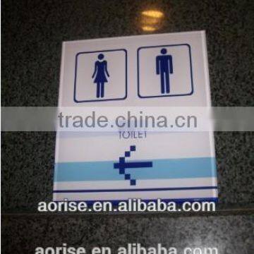 Aluminum Washroom Signs, Toliet signs materials offer