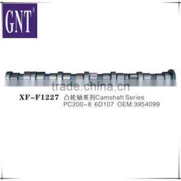 excavator engine camshaft for PC200-8 6D107